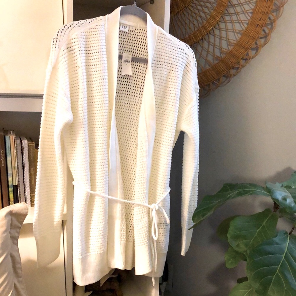 GAP Waist Tie Cardigan
